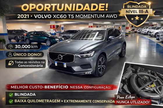 VOLVO XC60 2.0 T5 GASOLINA MOMENTUM AWD GEARTRONIC